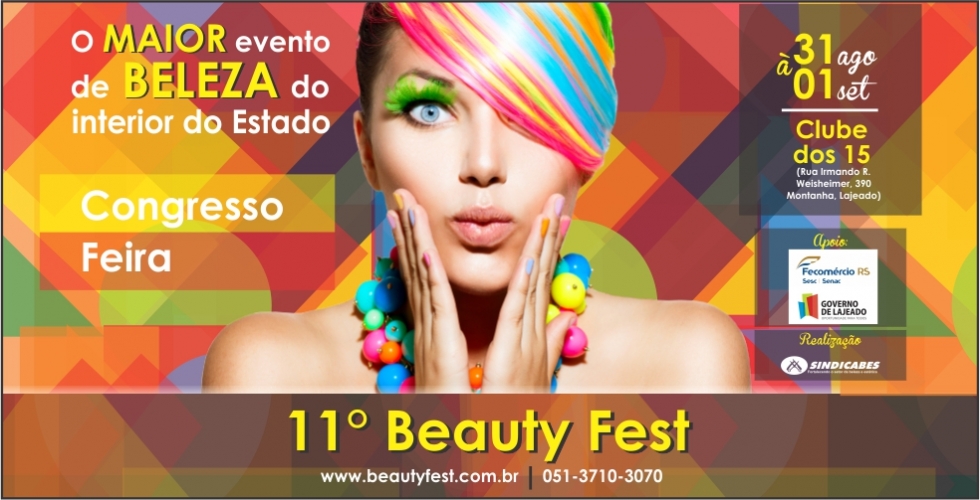 Beauty Fest 2014 - Endereço, data e horário