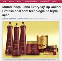 Blogs comentam o lançamento da linha Up Collori Professional da Mutari