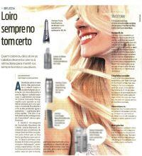 Shampoo Kerafashion Prata no jornal Gazeta do Povo