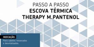 Escova Térmica Therapy M.Pantenol - Passo a passo