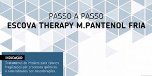 Escova Therapy M.Pantenol Fria - Passo a passo